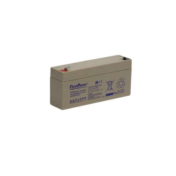 First Power Μπαταρία μολύβδου 6V 3.4Ah First Power