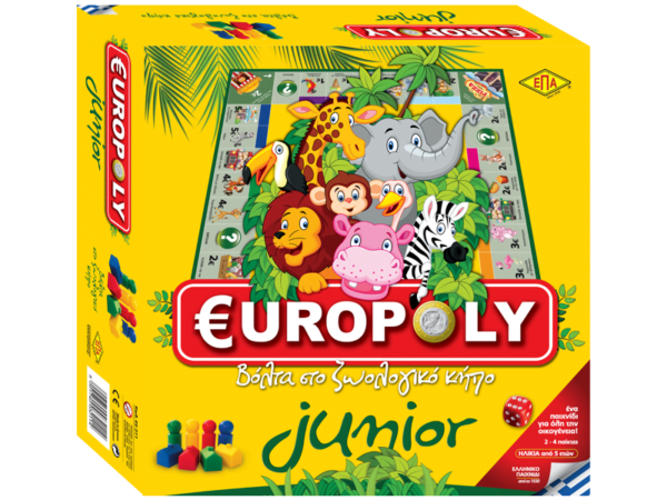 Επιτραπέζιο παιχνίδι για παιδιά EUROPOLY Junior