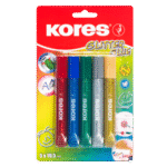 ΚΟΛΛΑ KORES GLITTER GLUE 5 ΧΡΩΜΑΤΑ 10.5ML