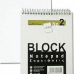 ΝΟ.2 9,5Χ14 ΜΠΛΟΚ ΚΙΛΟΥ ΣΠΙΡΑΛ ΛΕΥΚΑ 50 ΦΥΛΛΩΝ