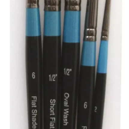 Πινέλα Σετ Wallet 500 5τμχ - Short Handle