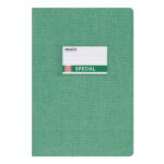 Σχολικό Τετράδιο, Jeans Τετράδιο Πράσινο Ριγέ 17x25 50φ.