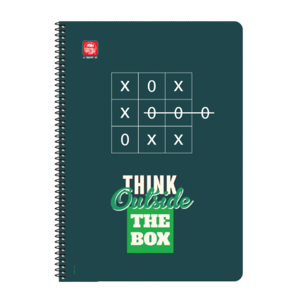 Trendy Τετράδιο Σπιράλ A4 2 θεμάτων