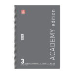 Academy Τετράδιο Σπιράλ A4 3 θεμάτων - Image 4