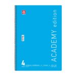 Academy Τετράδιο Σπιράλ A4 4 θεμάτων, Typotrust - Image 5