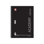 Academy Τετράδιο Σπιράλ Β5 4 θεμάτων