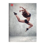 Illustration Τετράδιο Σπιράλ A4 2 θεμάτων Dancing