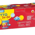 ΠΛΑΣΤΟΖΥΜΑΡΑΚΙ ΜΕ ΦΥΣΙΚΑ ΣΥΣΤΑΤΙΚΑ 3x220gr ΛΕΥΚΟ-ΜΠΛΕ-ΚΟΚΚ. GIOTTO BEBE