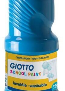 ΤΕΜΠΕΡΑ ΜΠΛΕ CYAN 500ml ΣΧΟΛΙΚΗ GIOTTO