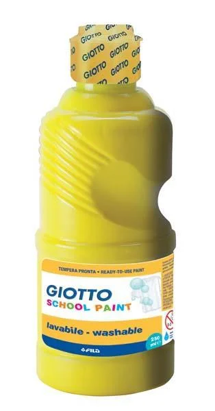 GIOTTO ΣΧΟΛΙΚΗ ΤΕΜΠΕΡΑ ΜΠΟΥΚΑΛΙ 250ML ΚΙΤΡΙΝΟ GIOTTO ΣΧΟΛΙΚΗ ΤΕΜΠΕΡΑ ΜΠΟΥΚΑΛΙ 250ML ΚΙΤΡΙΝΟ