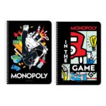 Τετράδιο Σπιράλ Monopoly 17x25 εκ.
