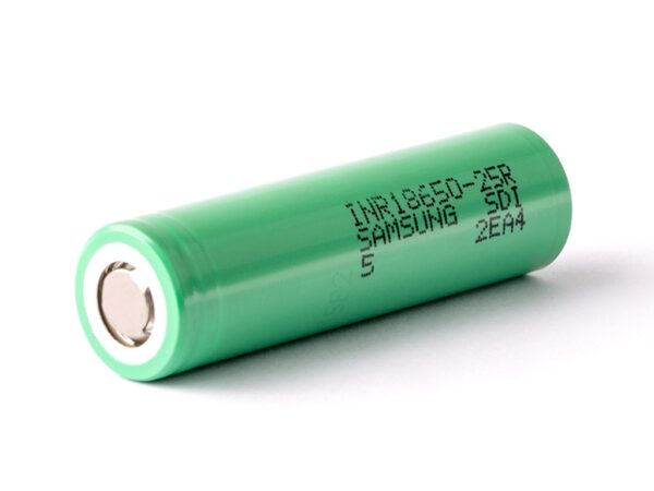 Μπαταρία ιόντων Λιθίου 18650 3.6V 2500mAh 20A Samsung 25R