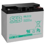Μπαταρία μολύβδου VRLA 12V 18Ah SSB