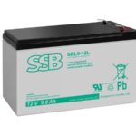 Μπαταρία μολύβδου VRLA 12V 9Ah (f2 πόλος) SSB