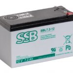 Μπαταρία μολλυβδου VRLA 12V 7.2Ah (f1 πόλος = 4.8mm) SSB