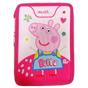 Κασετίνα Διπλή Γεμάτη Peppa Pig Must