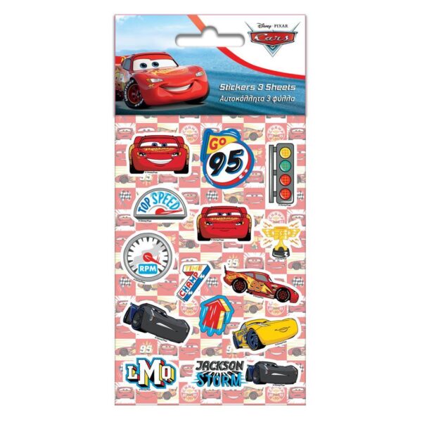 Αυτοκόλλητα Disney Cars 8x12 εκ.