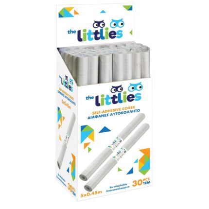 Αυτοκόλλητο Κάλυμμα Ρολλό The littlies Διάφανο 5x0