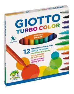 ΜΑΡΚΑΔΟPΟΙ 12ΤΕΜ TURBO COLOR GIOTTO