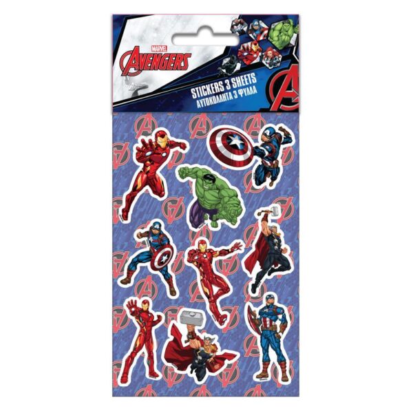 Αυτοκόλλητα Avengers 8x12 εκ.