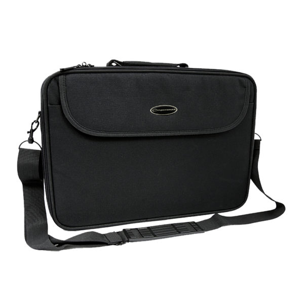 ESPERANZA ΤΣΑΝΤΑ LAPTOP 15.6 CLASSIC ΜΑΥΡΗ