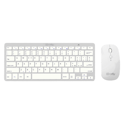 CELLY ΠΛΗΚΤΡΟΛΟΓΙΟ & ΠΟΝΤΙΚΙ ΑΣΥΡΜΑΤΟ SWKEYBMOUSESV ΛΕΥΚΟ