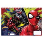 ΜΠΛΟΚ ΖΩΓΡΑΦ SPIDERMAN Α4 30ΦΥΛ 2ΣΧ