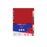 METRON ΔΙΑΧΩΡΙΣΤΙΚΑ 10 ΧΡΩΜΑΤΩΝ ΠΛΑΣΤΙΚΑ Α4