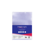 METRON ΕΞΩΦΥΛΛΑ ΒΙΒΛΙΟΔΕΣΙΑΣ Α4 140micron ΔΙΑΦΑΝΑ 100 τεμάχια