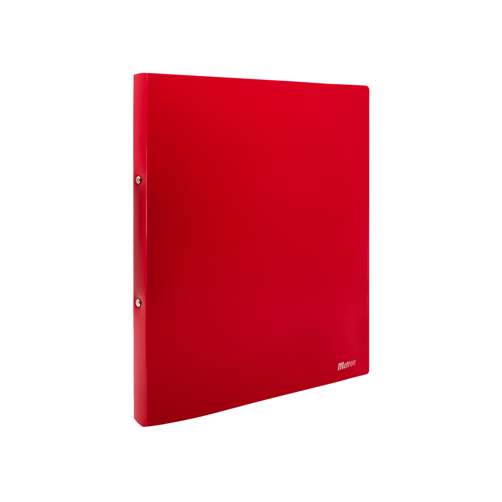 METRON ΝΤΟΣΙΕ 2 ΚΡΙΚΟΙ ΠΛΑΣΤΙΚΟ Α4 2cm ΚΟΚKINO 6T. METRON ΝΤΟΣΙΕ 2 ΚΡΙΚΟΙ ΠΛΑΣΤΙΚΟ Α4 2cm ΚΟΚKINO 6T.