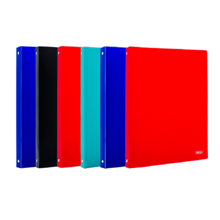 METRON ΝΤΟΣΙΕ 4 ΚΡΙΚΟΙ ΠΛΑΣΤΙΚΟ Α4  2cm ΜΑΤ ΑΣΣΟΡΤΙ 6T.