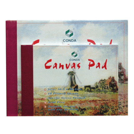 METRON ART ΜΠΛΟΚ ΜΕ ΦΥΛΛΑ ΚΑΜΒΑ 30x40cm 10 ΦΥΛΛΑ