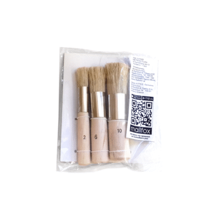 METRON ART ΠΙΝΕΛΟ ΣΤΑΜΠΑΔΟΡΟΣ ΤΡΙΧΑ ΧΟΙΡΟΥ ΣΕΤ 3 τεμάχια