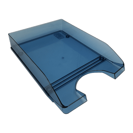 METRON ΔΙΣΚΟΣ ΓΡΑΦΕΙΟΥ ΠΛΑΣΤΙΚΟΣ ΔΙΑΦΑΝΟ BLUE BLACK