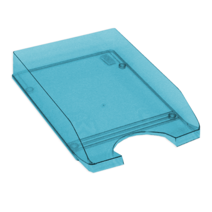 METRON ΔΙΣΚΟΣ ΓΡΑΦΕΙΟΥ ΠΛΑΣΤΙΚΟΣ FLUO ΔΙΑΦΑΝΟ ΜΠΛΕ