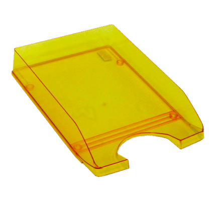 METRON ΔΙΣΚΟΣ ΓΡΑΦΕΙΟΥ ΠΛΑΣΤΙΚΟΣ FLUO ΔΙΑΦΑΝΟ ΠΟΡΤΟΚΑΛΙ