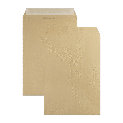 METRON ΦΑΚΕΛΟΣ ΣΑΚΟΥΛΑ ΜΕ ΑΥΤΟΚΟΛΛΗΤΟ 10x25Τ 23x32.4cm 90gr ΚΑΦΕ 250Τ