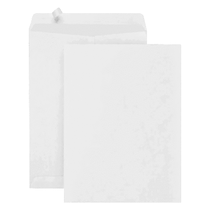 METRON ΦΑΚΕΛΟΣ ΣΑΚΟΥΛΑ ΜΕ ΑΥΤΟΚΟΛΛΗΤΟ 25x35cm 90gr ΛΕΥΚΟΣ 250Τ