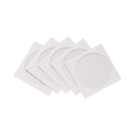 METRON ΦΑΚΕΛΟΣ CD ΧΑΡΤΙΝΟΣ ΜΕ ΠΑΡΑΘΥΡΟ 12.5x12.5cm 80gr ΛΕΥΚΟΣ 100 τεμάχια