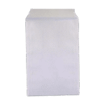 METRON ΦΑΚΕΛΟΣ ΣΑΚΟΥΛΑ ΜΕ ΑΥΤΟΚΟΛΛΗΤΟ 32x42cm 90gr ΛΕΥΚΟΣ 250Τ