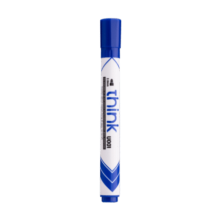 DELI ΜΑΡΚΑΔΟΡΟΣ ΠΙΝΑΚΟΣ 2mm THINK ΜΠΛΕ 12τεμάχια