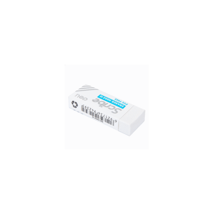 DELI ΓΟΜΑ 54x20x10mm SCRIBE ΛΕΥΚΗ 20τεμάχια