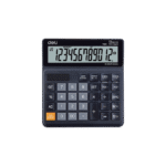 DELI ΑΡΙΘΜΟΜΗΧΑΝΗ ΑΠΟΦΟΡΟΛΟΓΗΣΗΣ 12 ΨΗΦΙΩΝ SMART E1520A ΜΑΥΡΗ