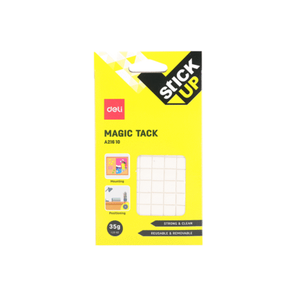 DELI TACK MAGIC 35gr. STICK UP 10x10mm 60τεμάχια 12τεμάχια