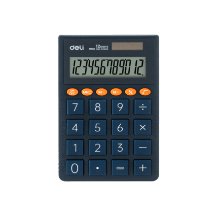 DELI ΑΡΙΘΜΟΜΗΧΑΝΗ 12 ΨΗΦΙΩΝ EM130 ΣΚΟΥΡΟ ΜΠΛΕ