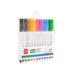 DELI ΜΑΡΚΑΔΟΡΟΣ ΠΙΝΑΚΟΣ 1mm   12 ΧΡΩΜΑΤΑ ΑΣΣΟΡΤΙ