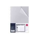 DELI ΕΞΩΦΥΛΛΟ ΒΙΒΛΙΟΔΕΣΙΑΣ PVC Α4 0.2mm ΔΙΑΦΑΝΟ 50Τ