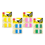 DELI ΣΕΛΙΔΟΔΕΙΚΤΗΣ ΔΙΑΦΑΝΟΣ ΑΥΤΟΚΟΛΛΗΤΟ 2x50Φ. 45x25mm STICK UP ΑΣΣΟΡΤΙ 24τεμάχια