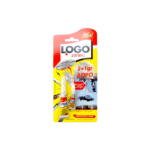 LOGO ΚΟΛΛΑ ΣΤΙΓΜΗΣ 2+1gr ΔΩΡΟ 15 τεμάχια