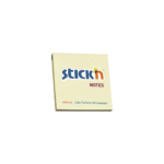 STICK'N ΧΑΡΤΙΑ ΣΗΜΕΙΩΣΕΩΝ ΑΥΤΟΚΟΛΛΗΤΑ 76x76mm 100 ΦΥΛΛΑ ΚΙΤΡΙΝΟ 12τεμάχια
